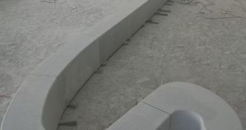 湖州 花岗岩整石坐凳拼装