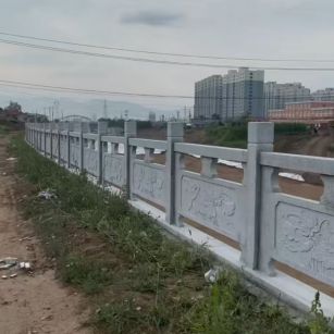 湖州 石材河道栏杆