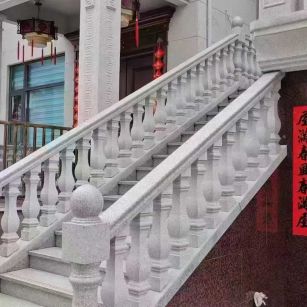 湖州 天然石材 阳台庭院护栏、栏杆