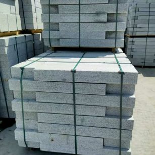 湖州 芙蓉白花岗岩路沿石、平石尺寸标准，色泽均匀