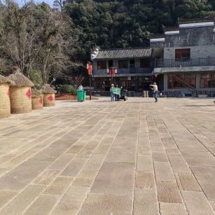 湖州仿古石铺装效果