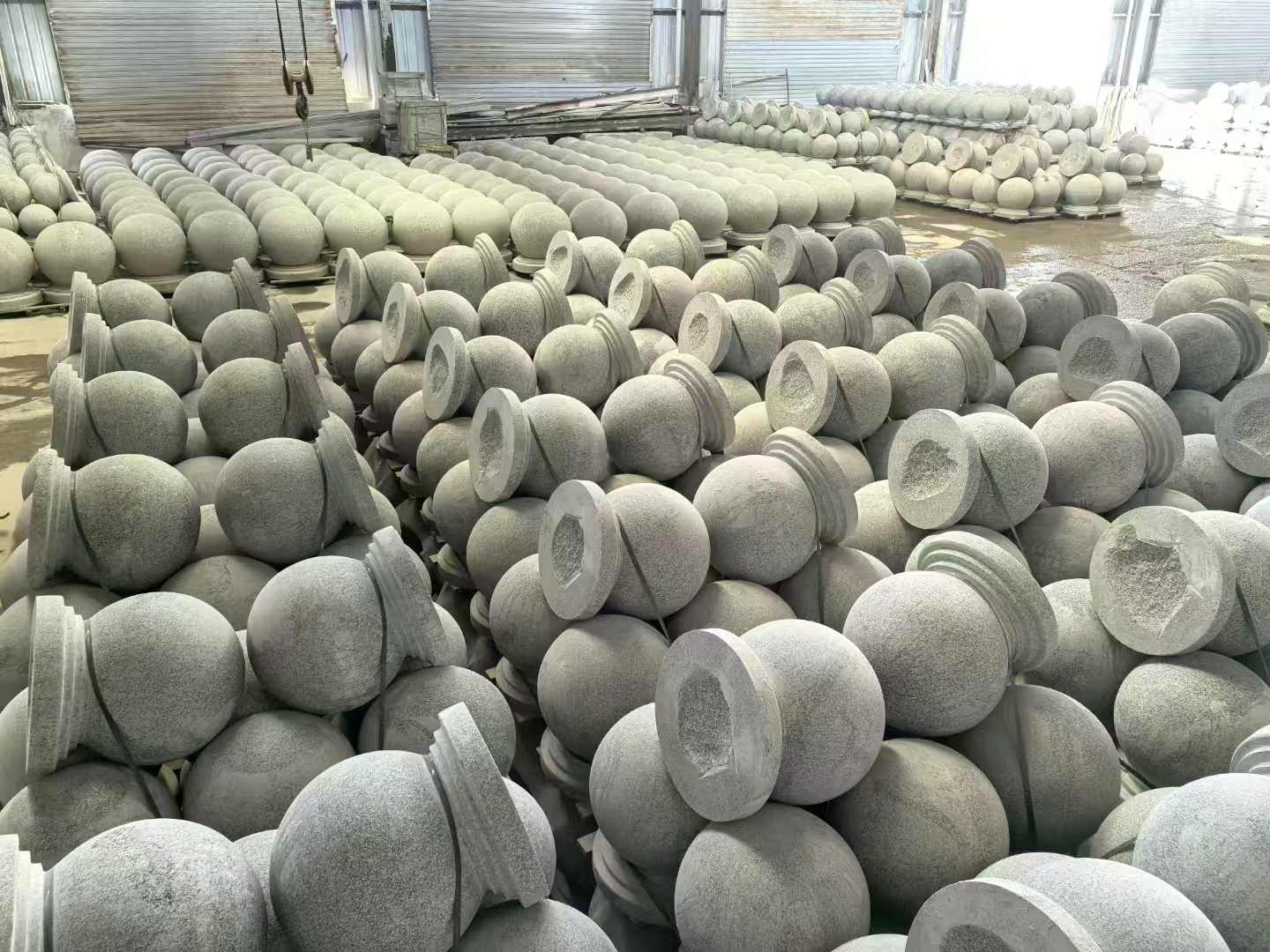 湖州石材挡车球