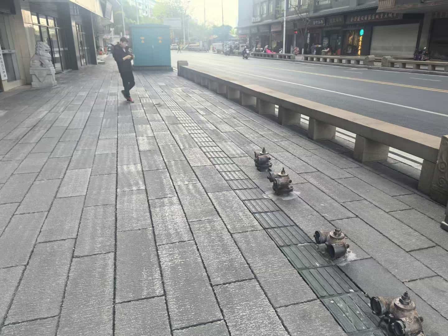 湖州仿古石铺装效果