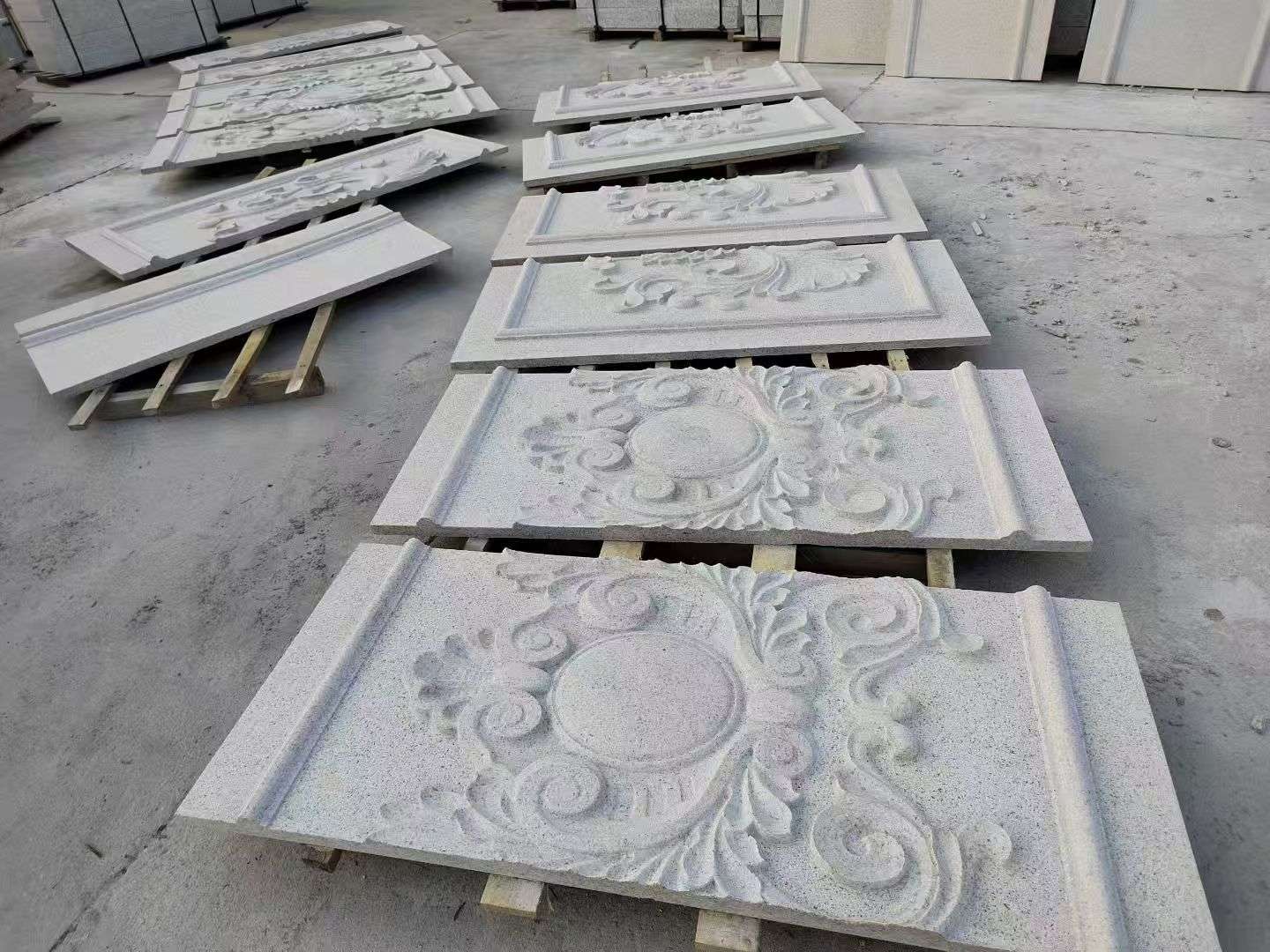 湖州 芝麻白干挂雕花板