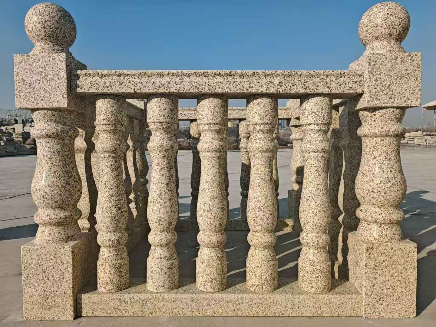 湖州 黄金麻栏杆（扶手，花瓶柱，将军柱）