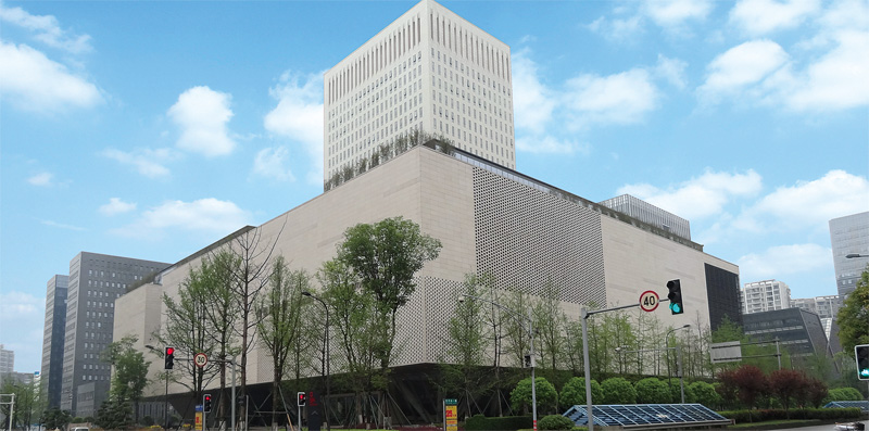 湖州花岗岩在外墙干挂案例